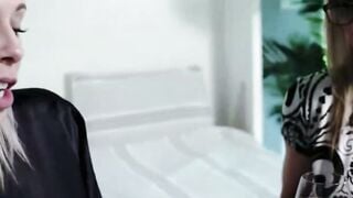 Nikki Brooks Threesome with Step Cougar and Professor
