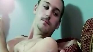 Skinny Amateur Gay Guy Gets Cock Sucked By His Friend