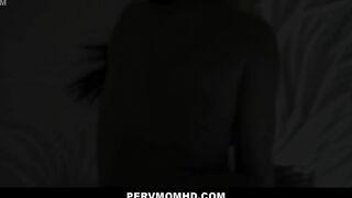 African milf Step Milf Huge Butt Long Jugs Mystique Family Sex With White Step Son pov