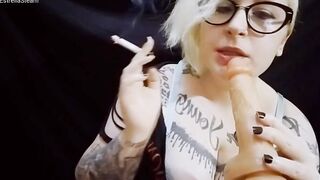 A cigar and a oral sex