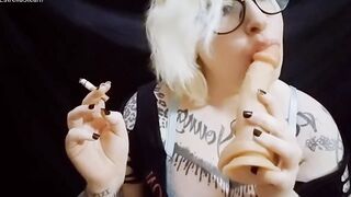 A cigar and a oral sex