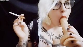 A cigar and a oral sex