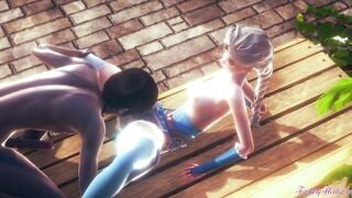 Frozen Animated Disney - Elsa Rough Sex [footjob, cunnilingus, fingered, fucked] - Japanese oriental Manga Cartoon Game Porn