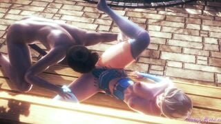 Frozen Animated Disney - Elsa Rough Sex [footjob, cunnilingus, fingered, fucked] - Japanese oriental Manga Cartoon Game Porn