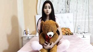 Mommy No Satisfy Don't Leave Me Alone With My Uncle Satisfy - Niece Clothed inside Pink She is afraid of her Uncle when she is alone at home