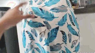 Vulgar Step-Daughter Gets Screwed With Her Stepdad Into The Kitchen When Her Milf Is Not Home