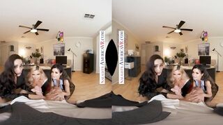 Sensual America - Employees Caitlin Bell, Crystal Rush, and Jamie Michelle treat their boss with their mouths and soak pussies for "bosses day"