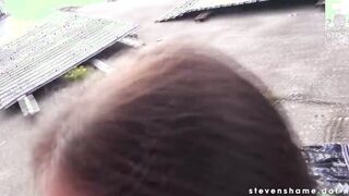 REAL LOVERS   FRIEND!! Outdoor orgasm with Lullu Gun - StevenShame.Dating