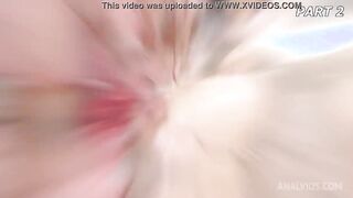 Shiri Allwood VS Stacy Bloom soak #2, 6on2, Anal Fisting, ATOGM, DAP, Gapes, ButtRose, Peeing Swallow, Squirt Swallow, Drink BTG072