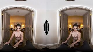 Tonight's Lover - The babe, thin pornstar, Brooklyn Gray, shows she can take a long ebony dick anytime