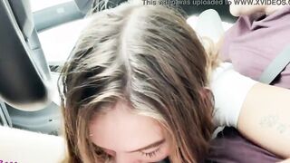 18 Year Old Fucking On Road Trip - No Time To Stop Vehicle Sex