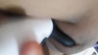 Dahlia tests a new toy
