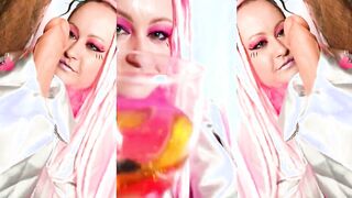 beauty Lana Dominates Bruci with Charming smooth silk