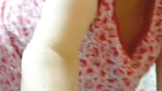 Russian Granny Stefany's Busty Amateur Webcam Show