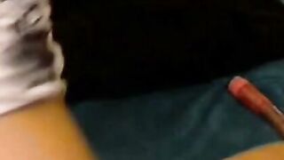 Webcam Girl DPs Herself with Fingers and Toys