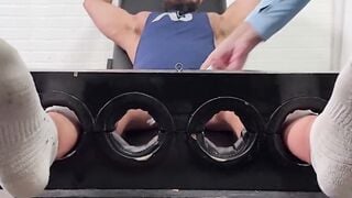 Hairiest Man Ever - Body-Tickling Fun with Older Guy
