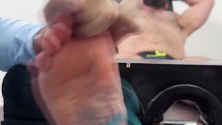 Hairiest Man Ever - Body-Tickling Fun with Older Guy