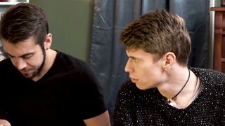 Daddy's Boy - Hot Twink Gets A Raw Fucking From Hunk Daddy