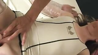 Clitoris is pumped and vibed