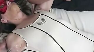 Clitoris is pumped and vibed