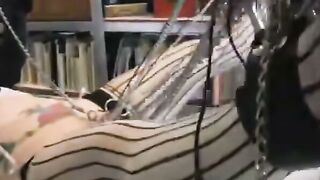 Dom Girlfriend Fucks Her Sex-Slaves into Three-way