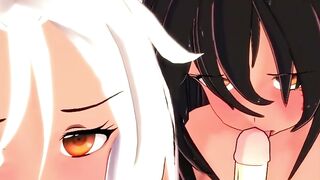 One of a kind Night with Furry Girls - Part one" (Russian to English Translation)