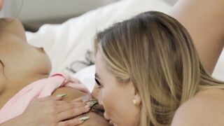 Blake Blossom and Madison WildesÂ kissing sesh shifts to kinkier moment