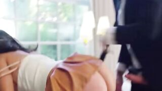 Dark haired loving hard sex with her new bf - Gal Richie 7