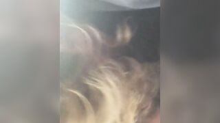 Car Blowjob with Cum-Swallowing Amateur Cuckold Girl