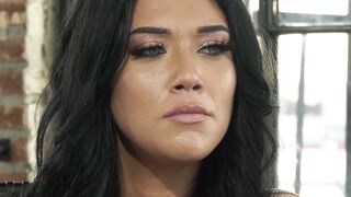 Bi doctor slurps cock while horny Megan Maiden watches and masturbates