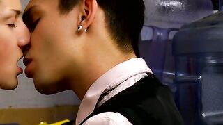 Twink lawyer gives client the ass service of a lifetime