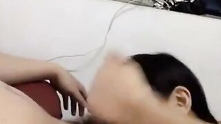 Asian Teenage Newbie Enjoys A Passionate Oral Sex Experience