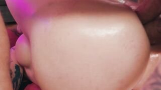 Bubble Butt Transgender Ass-Fucking Frenzy with Anal Giantess