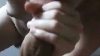 Deep-Throating American MILF Gives Blowjob