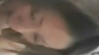 Asian Amateur Girl with Big Tits Gives Blowjob
