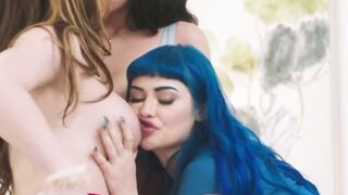 Big-Tits Transgender Celebration Party - Shemale Sucks & Fucked Hard