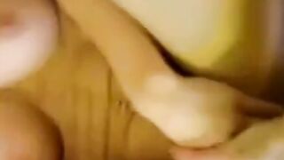 Blonde Amateur with Big Tits in the Morning Webcam Sex