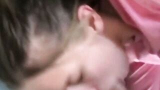 Real Homemade Amateur Blowjob Facial