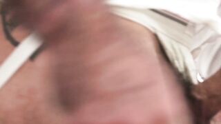 Masculine DILF Lawson James moans as Milo Miles raw fucks him