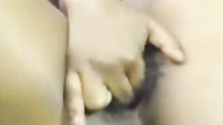 Hairiest-Black Girl Ever - Curvy BBW Hairys Pussy Closeup