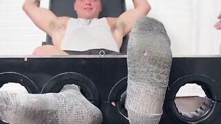 Huge Feet Worship - Foot Fanatic Dan Edward's Epic Blowjob & Anal with Big Dick