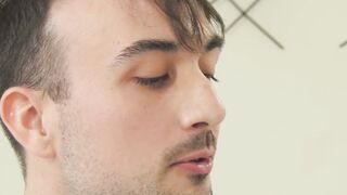 Sexy vixen Brandi Bae satisfying hunger with two bisexual cocks