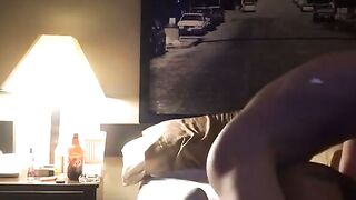 Blonde petite girl in homemade amateur video