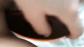 Russian Amateur Plays with Dildo All Night Long
