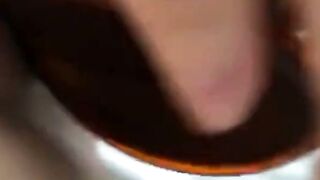 Russian Amateur Plays with Dildo All Night Long