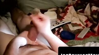 I satisfy straight Blazeâs dick with skilled BJ