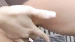 Quickie auf dem Balkon mit einem heißen deutschen Babe