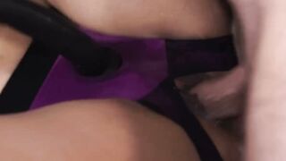 Penny Barber's strap-on and John Strong's big dick in a kinky night