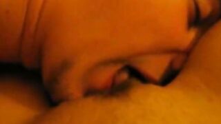Russian Amateur Brunette Couple Enjoys Hardcore Anal at Home