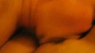 Russian Amateur Brunette Couple Enjoys Hardcore Anal at Home